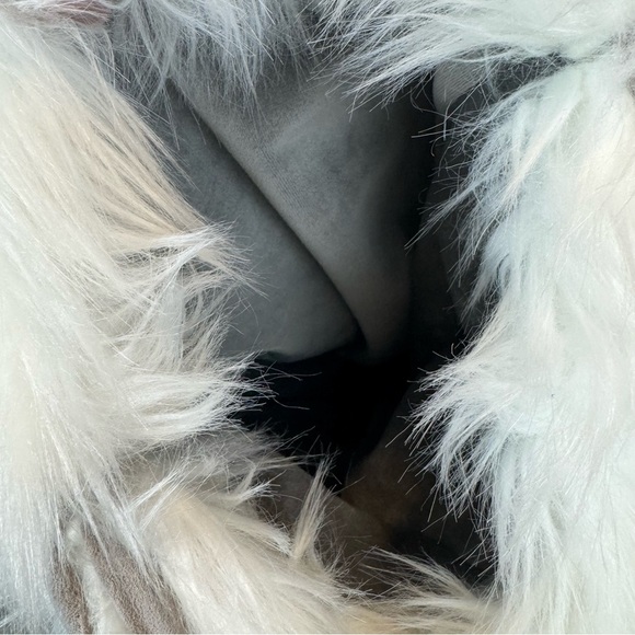 RH Teen (Restoration Hardware) Ombre Kashmir Faux Fur Backpack - Picture 3 of 4